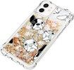 Trolsk Liquid Glitter Case - Dogs (iPhone 12 mini)