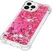 Trolsk Liquid Glitter Case - Hearts (iPhone 15 Pro)