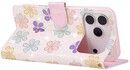 Trolsk Pl�nboksfodral - Blommor RFID-blockerande (iPhone 17 Pro Max/18 Pro Max)