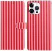 Trolsk Randigt Pl�nboksfodral (iPhone 16 Pro)