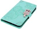 Trolsk Rhinestone Owl Wallet (iPhone 14 Pro Max)