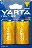Varta Longlife D LR20 Batterier 2-pack