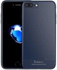 iPaky Carbon Fibre Texture (iPhone 8/7 Plus) - Blå