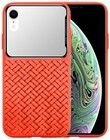 NXE Woven Case with Mirror (iPhone Xr) - Orange