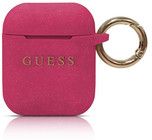 Guess Silicone Case (AirPods 1/2) - Svart