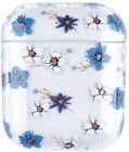 Trolsk Printed Case - Blue Flowers (AirPods 1/2)