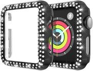 Trolsk Klockskal med Strass (Apple Watch 1-3 42mm) - Svart