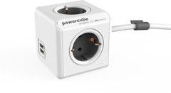 Allocacoc Powercube Extended 1,5m 2xUSB