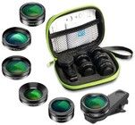 Apexel 6-in-1 Camera Lens Kit