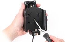 Brodit Aktiv hllare med USB-kabel och cigg-adapter 721436