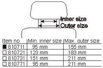 Brodit Nackstdsfste VESA 810711