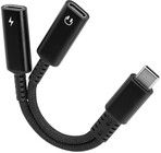 Brodit USB-C-Splitter, PD 60W + Ljud 216476