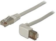 DeLock Angled Network Cable CAT6a S/STP