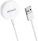 Deltaco Apple Watch-laddare USB-A