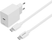 Deltaco 20W USB-C Wall Charger with USB-C Cable