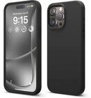 Elago Silicone Case (iPhone 15 Pro) - Svart