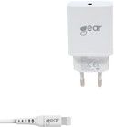 Gear Laddare 220V USB-C PD med Kabel