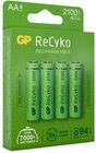 GP ReCyko Rechargeable 2100mAh AA - 4-pack