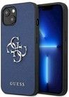 Guess 4G Saffiano Case (iPhone 13 mini) - Bl�