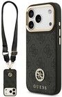 Guess 4G Strass Logo Case with Strap (iPhone 17 Pro)