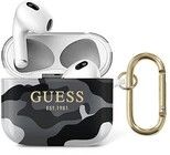 Guess Camo Cover (AirPods 3) - Svart