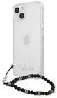 Guess Case with Pearl Hand Strap (iPhone 13 mini)
