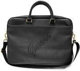 Guess Laptop Script Bag (15") - Svart