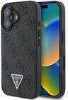 Guess Triangle Strass Case (iPhone 16) - Svart