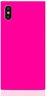 iDecoz Square Case - Neon (iPhone X/Xs) - Rosa