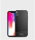 iPaky Carbon Fibre Texture (iPhone Xr) - Svart