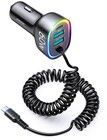 Joyroom 4-in-1 Car Charger with USB-C Cable
