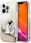 Karl Lagerfeld Choupette Glitter Case (iPhone 13 Pro) - Guld