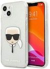 Karl Lagerfeld Hard Glitter Case (iPhone 13 mini) - Silver