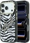 Karl Lagerfeld IML Zebra Glitter MagSafe Case (iPhone 17 Pro Max/18 Pro Max)
