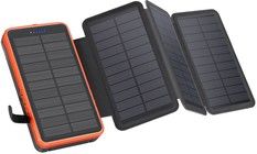 Lippa 10,000mAh Foldable Solar Powerbank 7W