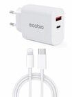Moobio Laddare 35W med Lightning-kabel