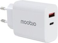 Moobio V�ggladdare 35W USB-C och USB-A PD
