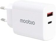 Moobio V�ggladdare 35W USB-C och USB-A PD