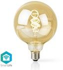 Nedis SmartLife Wi-Fi Smart LED Vintage Bulb E27 Globe 4,9W