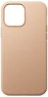 Nomad Modern Horween Leather Case (iPhone 13 Pro Max) - Ljusbrun