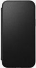 Nomad Modern Horween Leather Folio (iPhone 13 Pro Max) - Svart