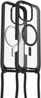 OtterBox React Necklace Case MagSafe (iPhone 16 Pro) - Transparent/svart