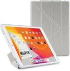 Pipetto Origami Metallic Case (iPad 10,2) - Silver