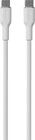 Puro Icon Soft Cable USB-C To USB-C - Vit