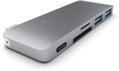 Satechi USB-C Pass Through USB Hub - Gr