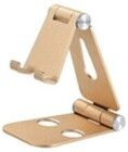 Sdesign Foldable Alu Phone Stand - Guld