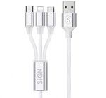 SiGN 3-in-1 USB-A Cable - Vit