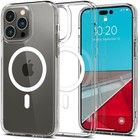 Spigen Ultra Hybrid MagFit (iPhone 14 Pro Max) - Transparent/vit