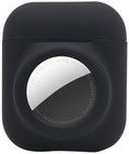 Trolsk Silikonskal 2-i-1 med AirTag-h�llare (AirPods 1/2/AirTag)