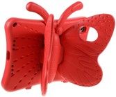 Trolsk 3D Butterfly Shockproof Case (iPad mini 7/6) - Rd